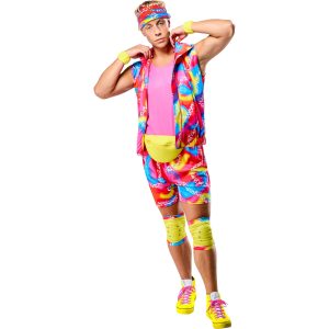 Barbie Movie Rollerskate Ken Costume for Men