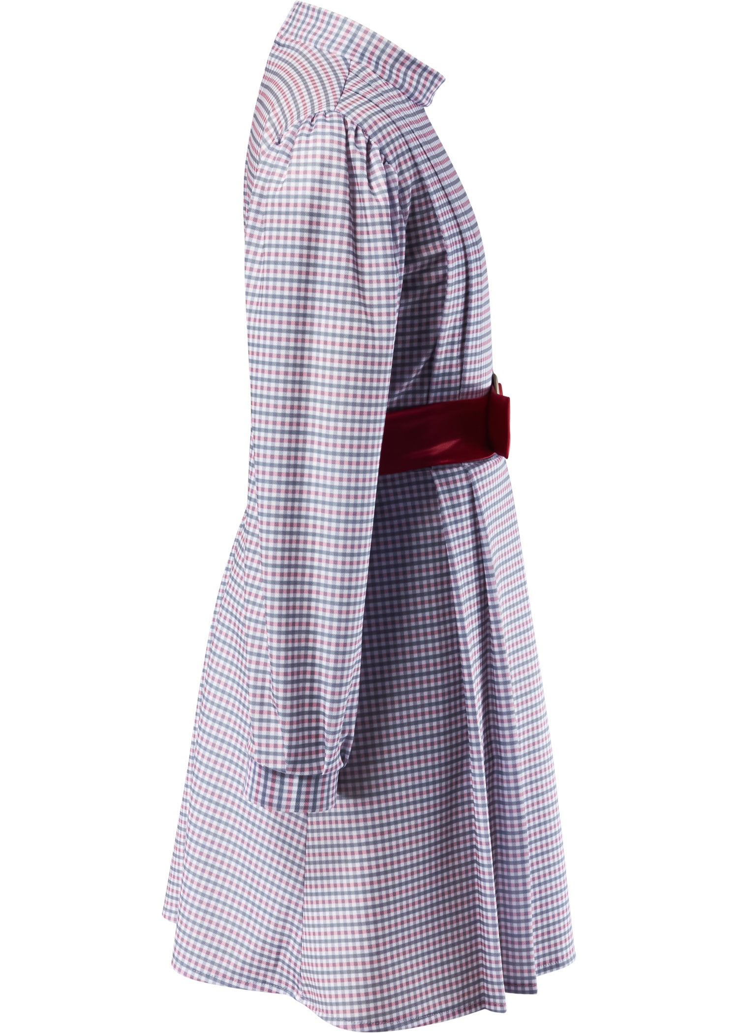 American Girl Samantha Parkington Plaid Dress Costume - Image 8
