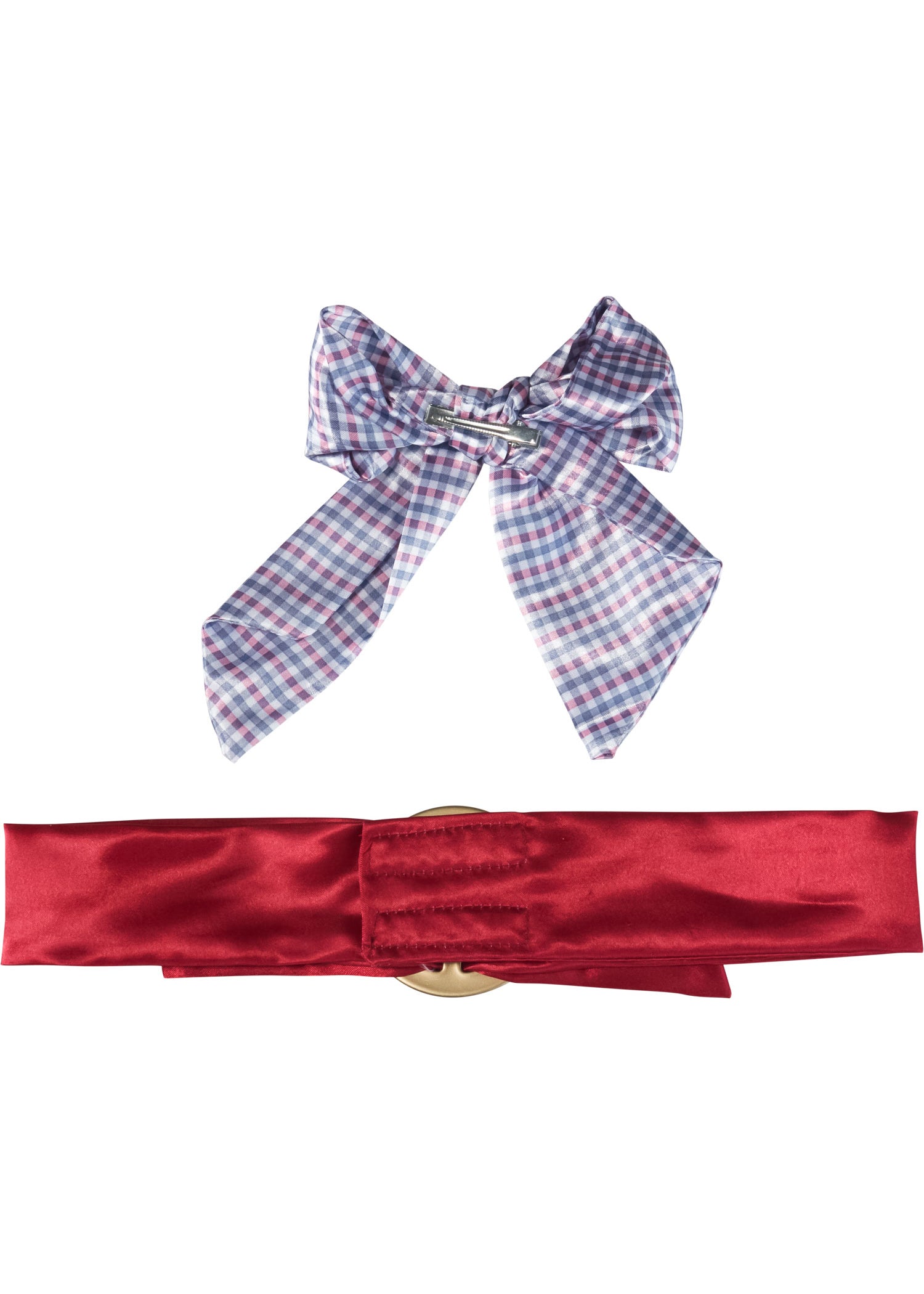 American Girl Samantha Parkington Plaid Dress Costume - Image 10