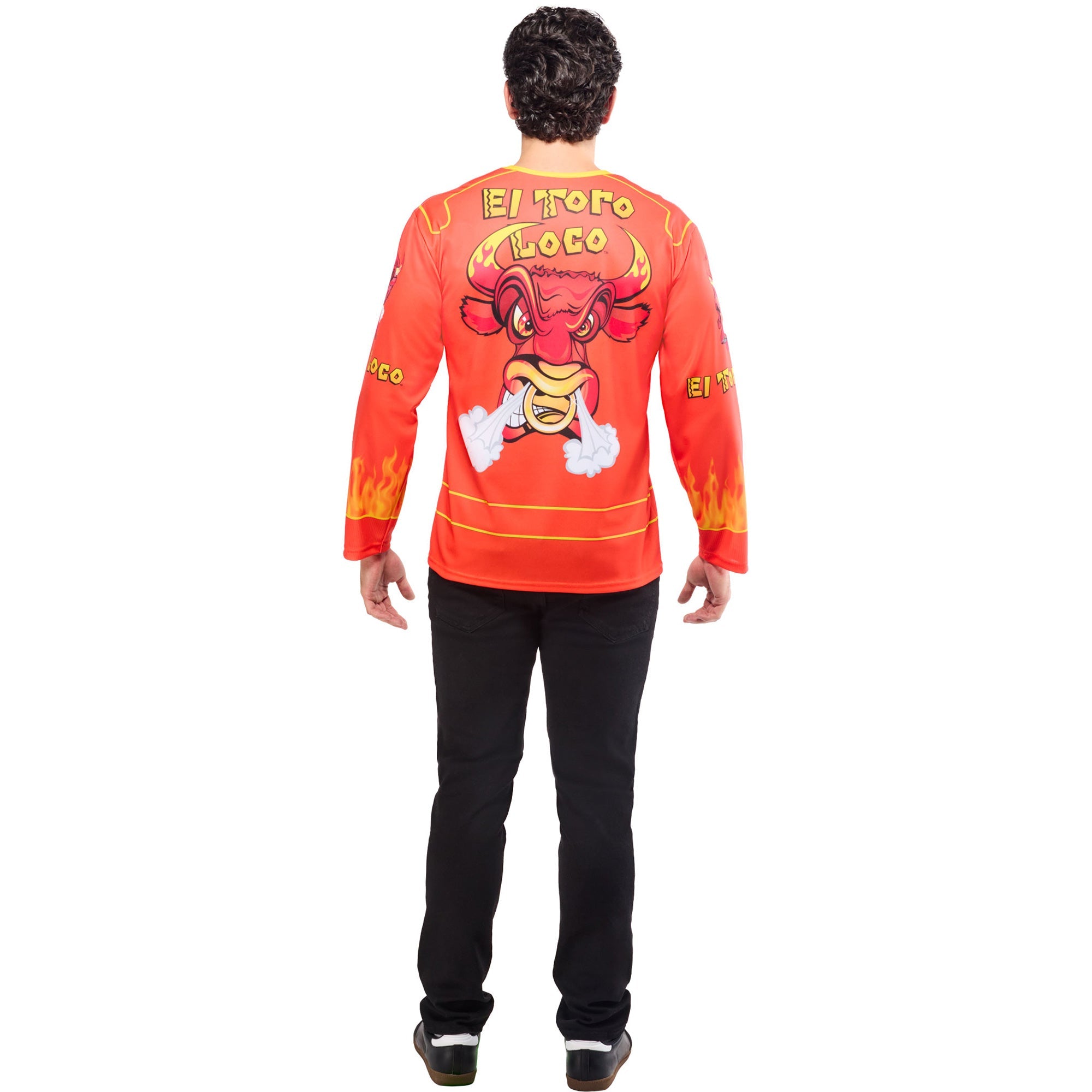 Monster Jam El Toro Loco Costume Top for Men - Image 4