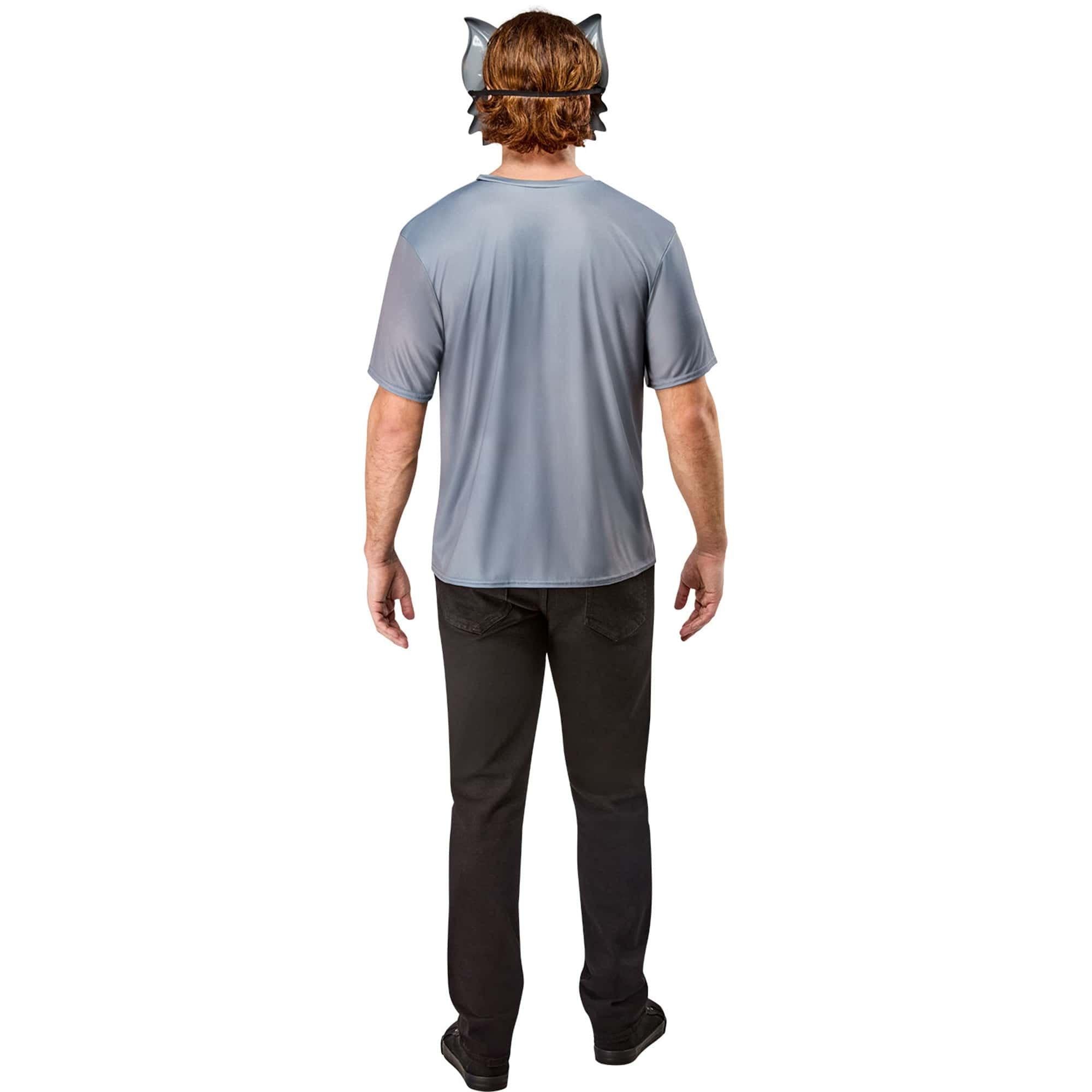 Men's Tom and Jerry Ben Cooper Tom T-Shirt and Half Mask - Image 3