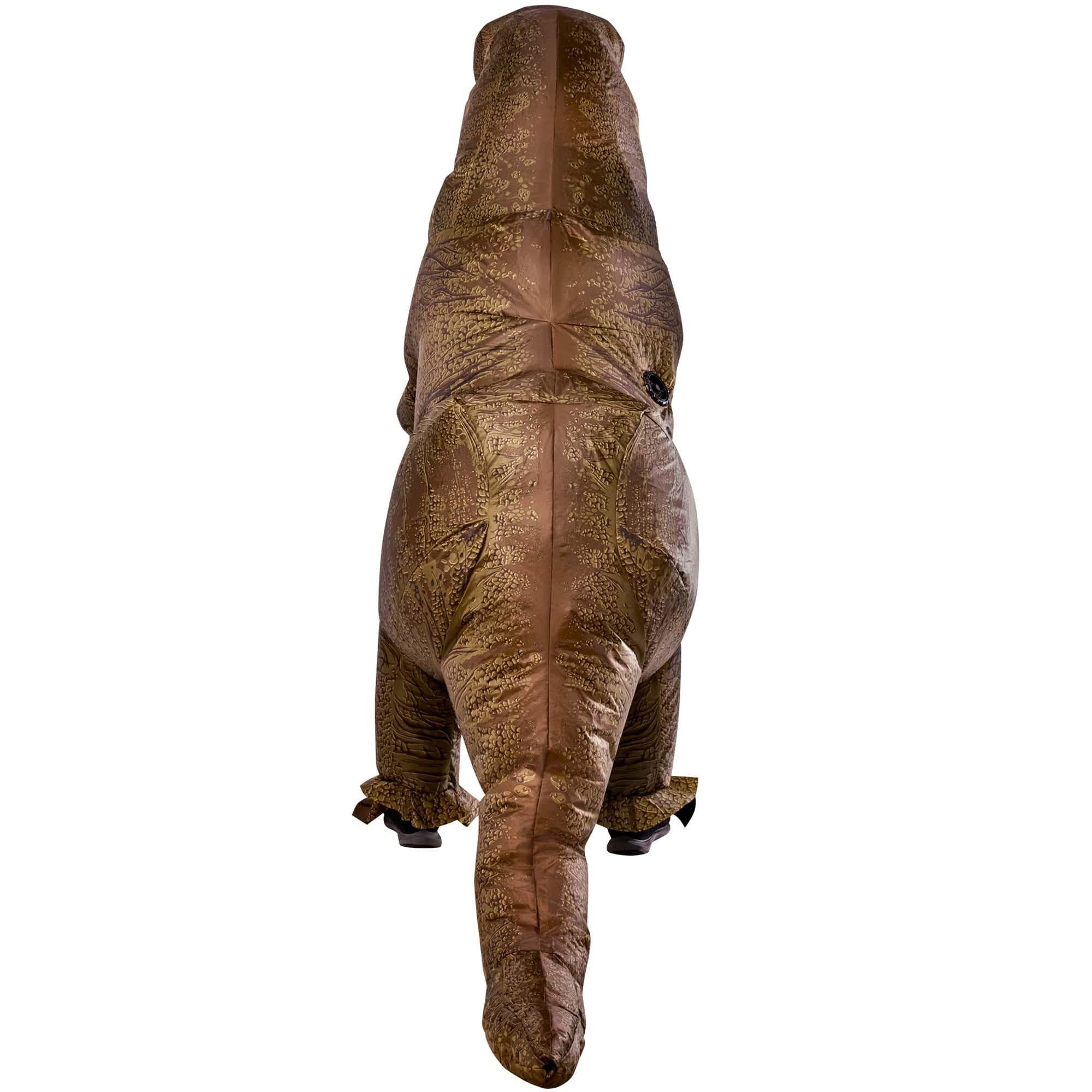 Adult Jurassic World T-Rex Inflatable Costume with Sound - Image 3