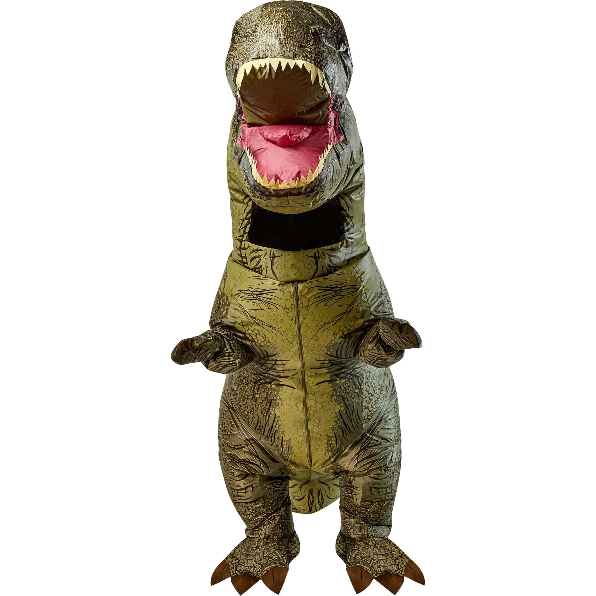 Adult Plus Size T-Rex Inflatable Costume - Jurassic World - Image 2