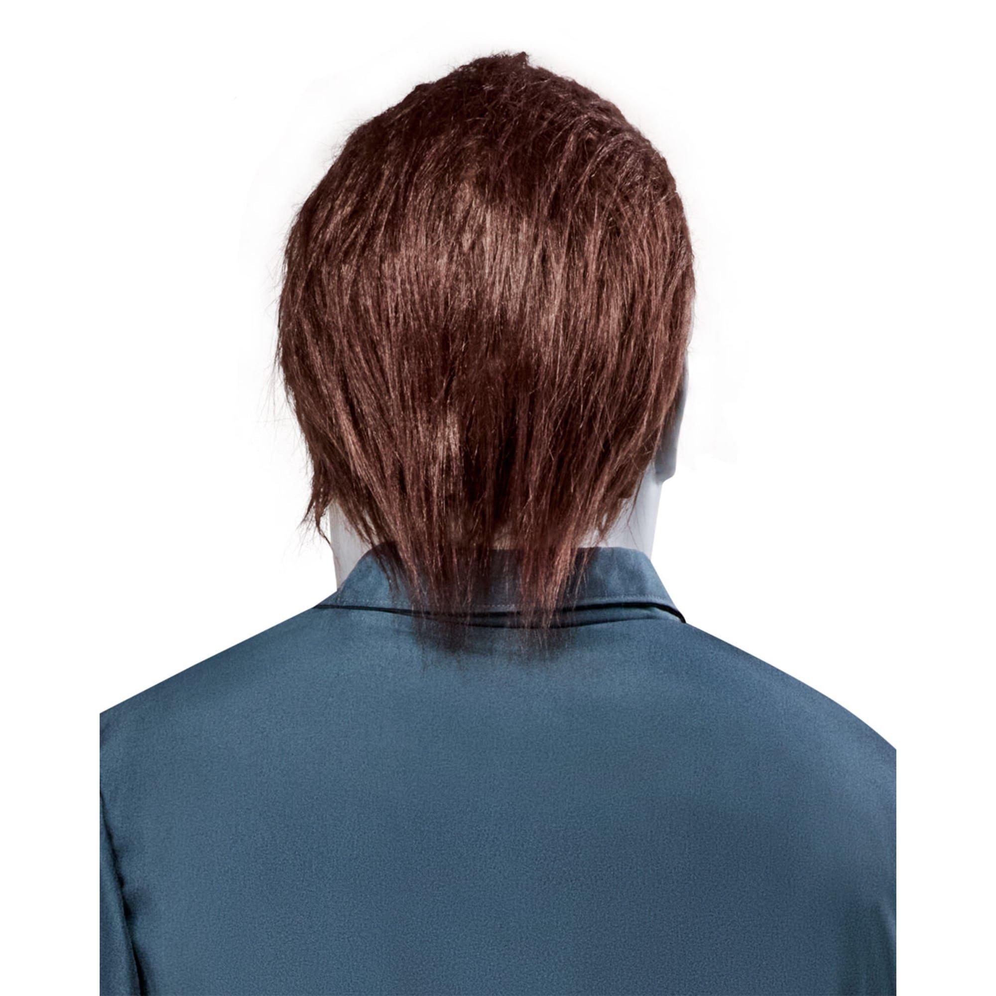 Men's Halloween 2 Michael Myers Overhead Latex Mask with Hair - Image 4