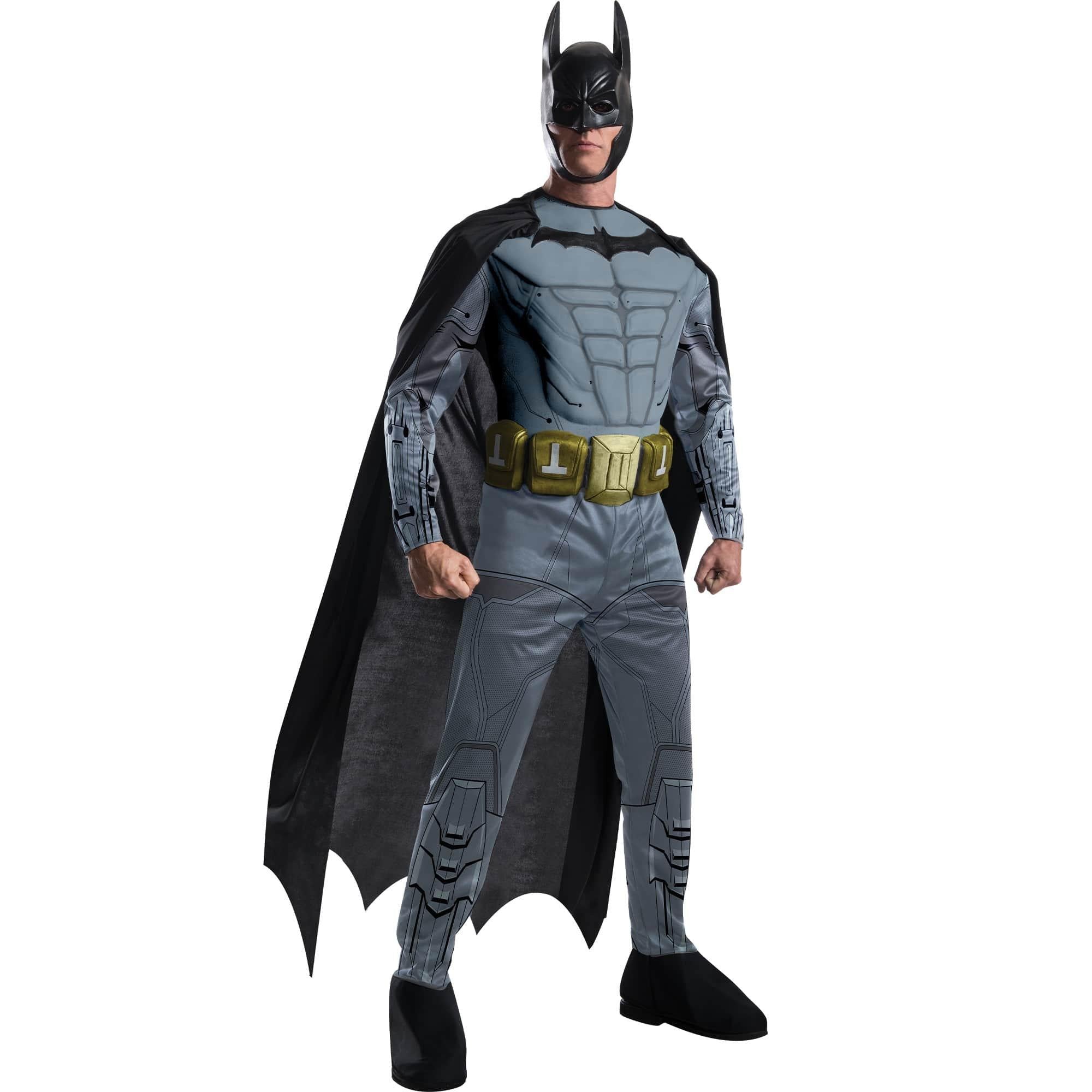 Men's Batman Arkham City Muscle Chest Batman - Deluxe