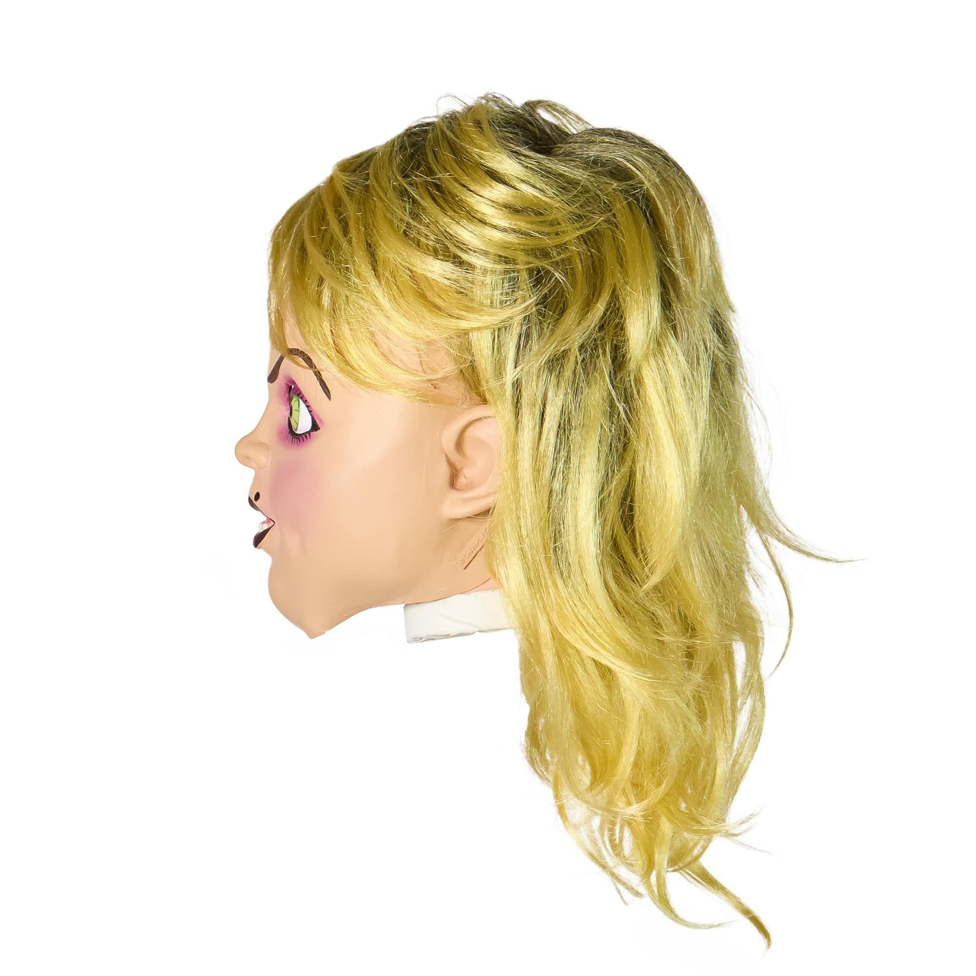 Women's Bride of Chucky Tiffany Overhead Latex Mask - Image 2