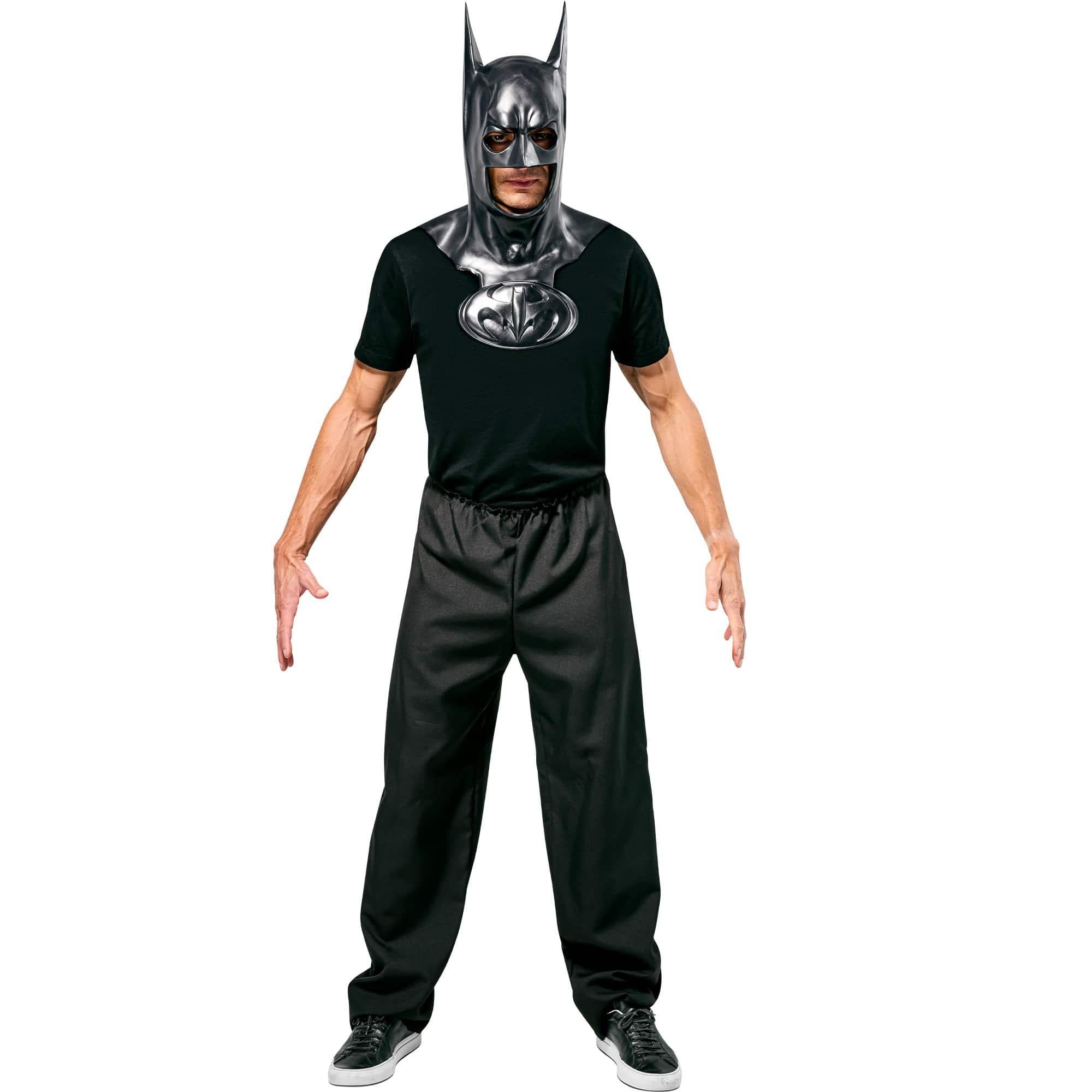 Men's Batman & Robin 1997 Overhead Latex Batman Cowl - Image 5