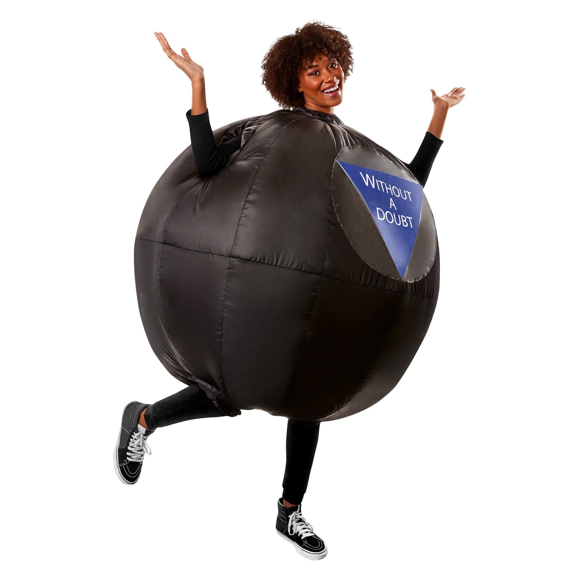 Adult Mattel Games Magic 8-Ball Inflatable Costume - Image 4