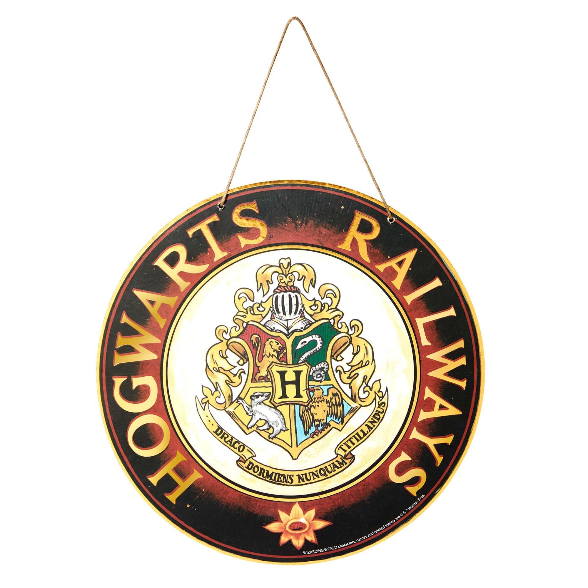 8-inch Harry Potter Hogwarts Wall Sign Decoration - Image 3