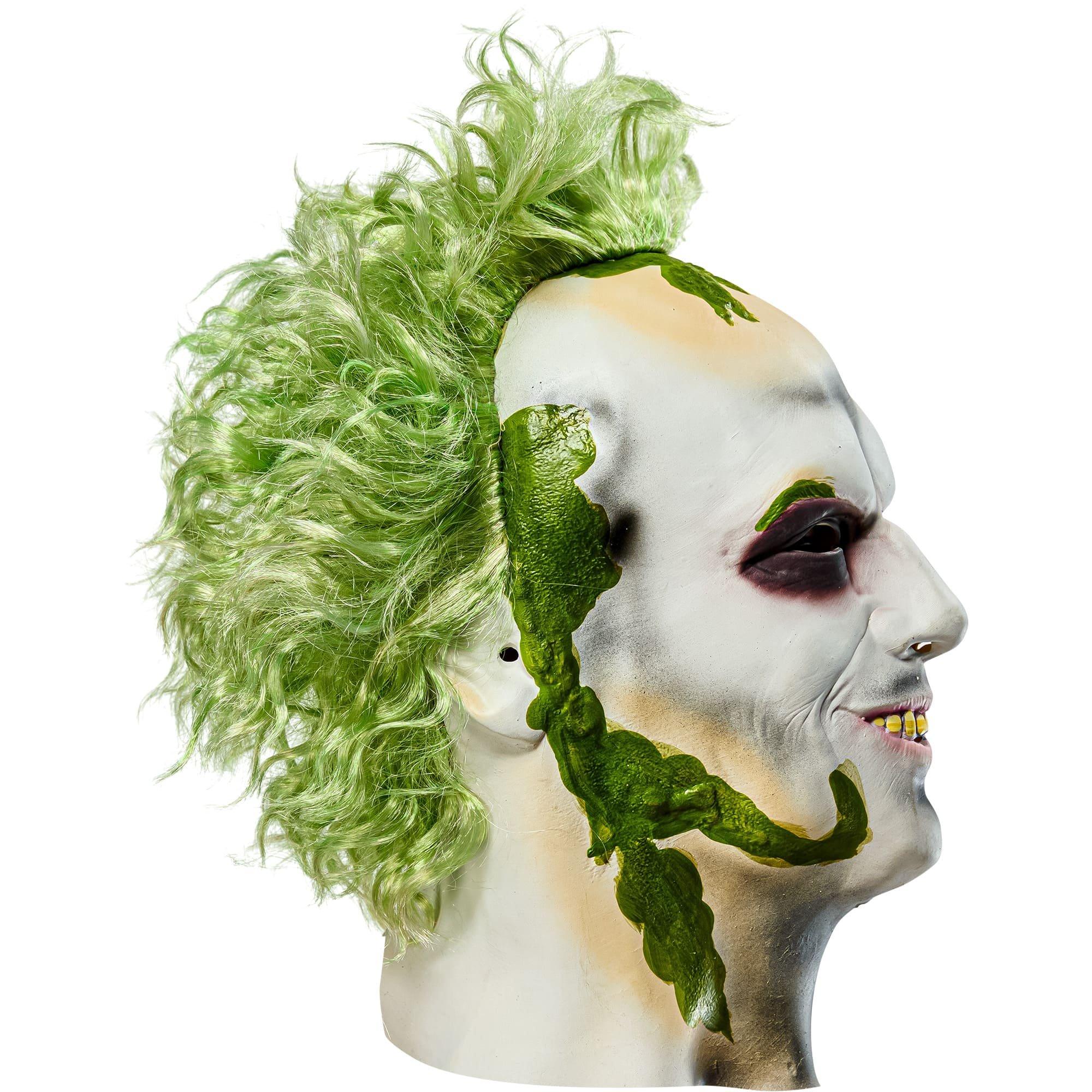Men's Beetlejuice 2 Overhead Latex Mask with Hair - Image 3