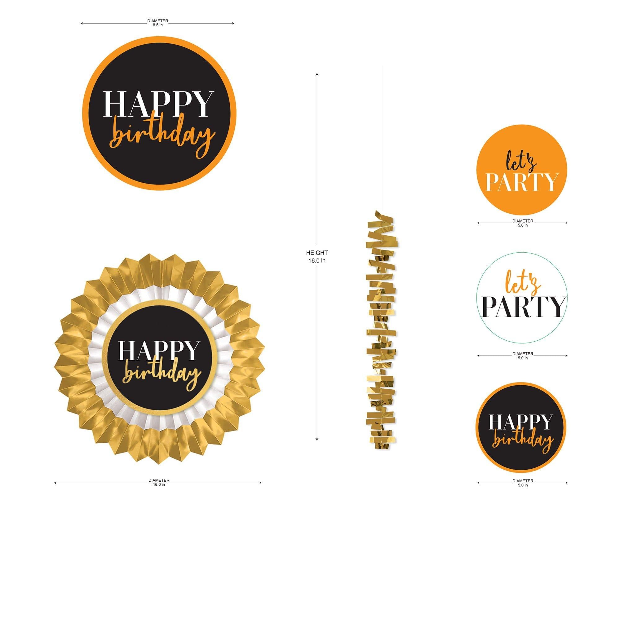 Party Of The Ages Decoration Kit. 13pc - Image 2
