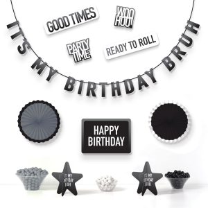 It's My Birthday Bruh Decoration Kit. 10pc