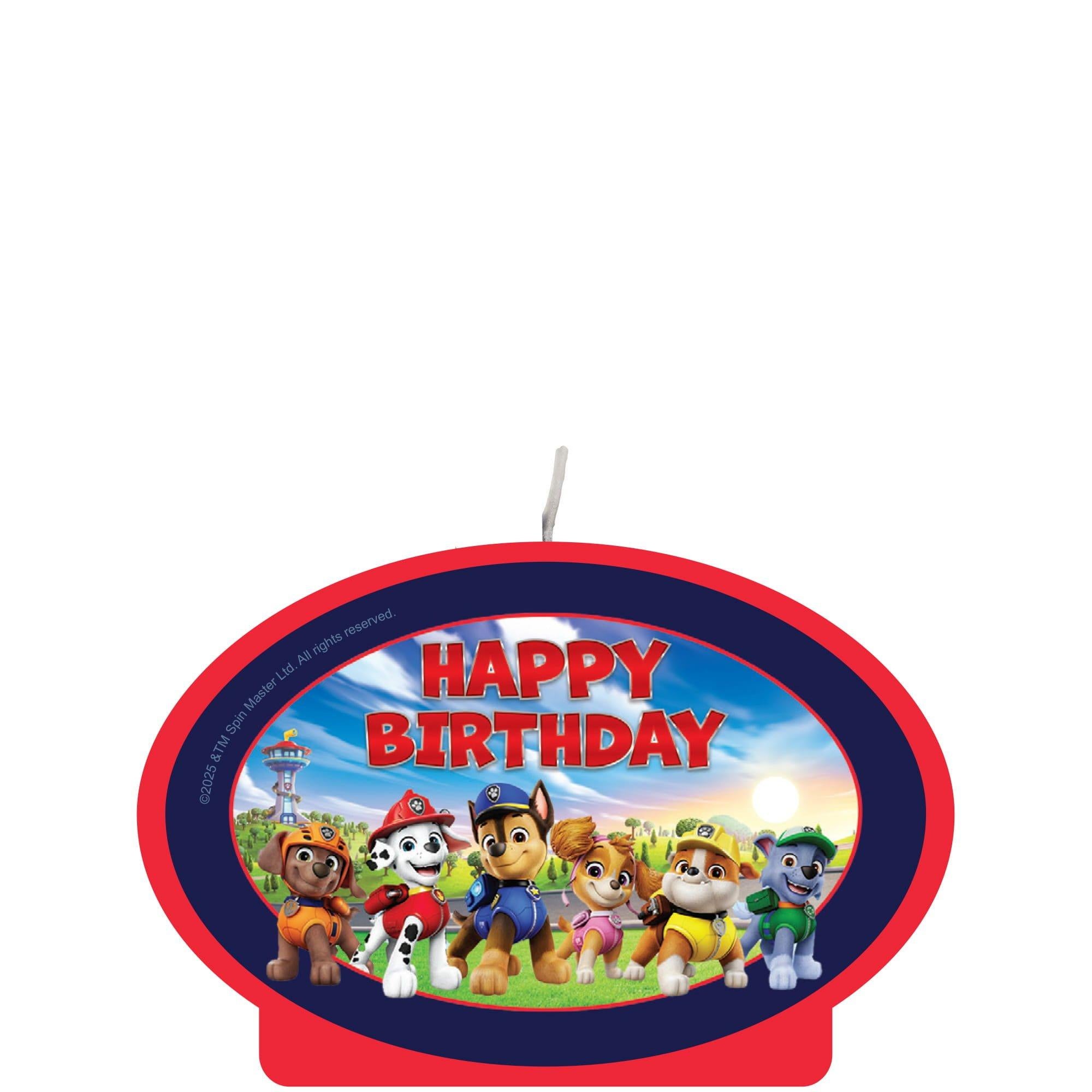 Paw Patrol Birthday Candle - Image 3