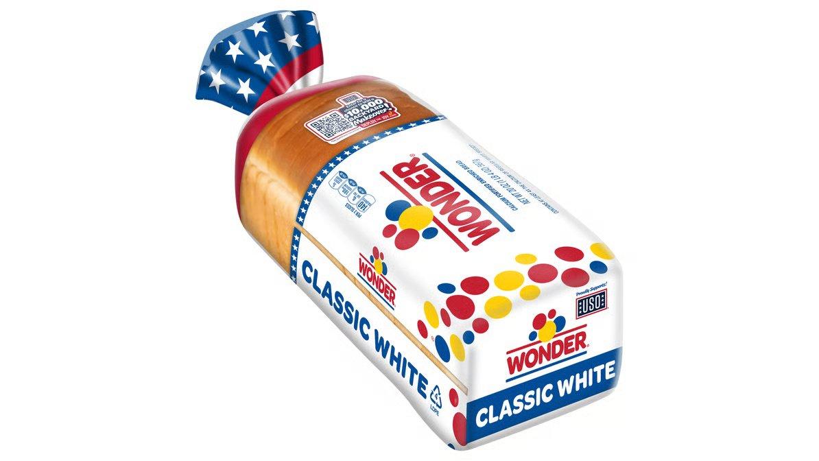 Wonder Sliced White Sandwich Bread (20 oz) - Image 5