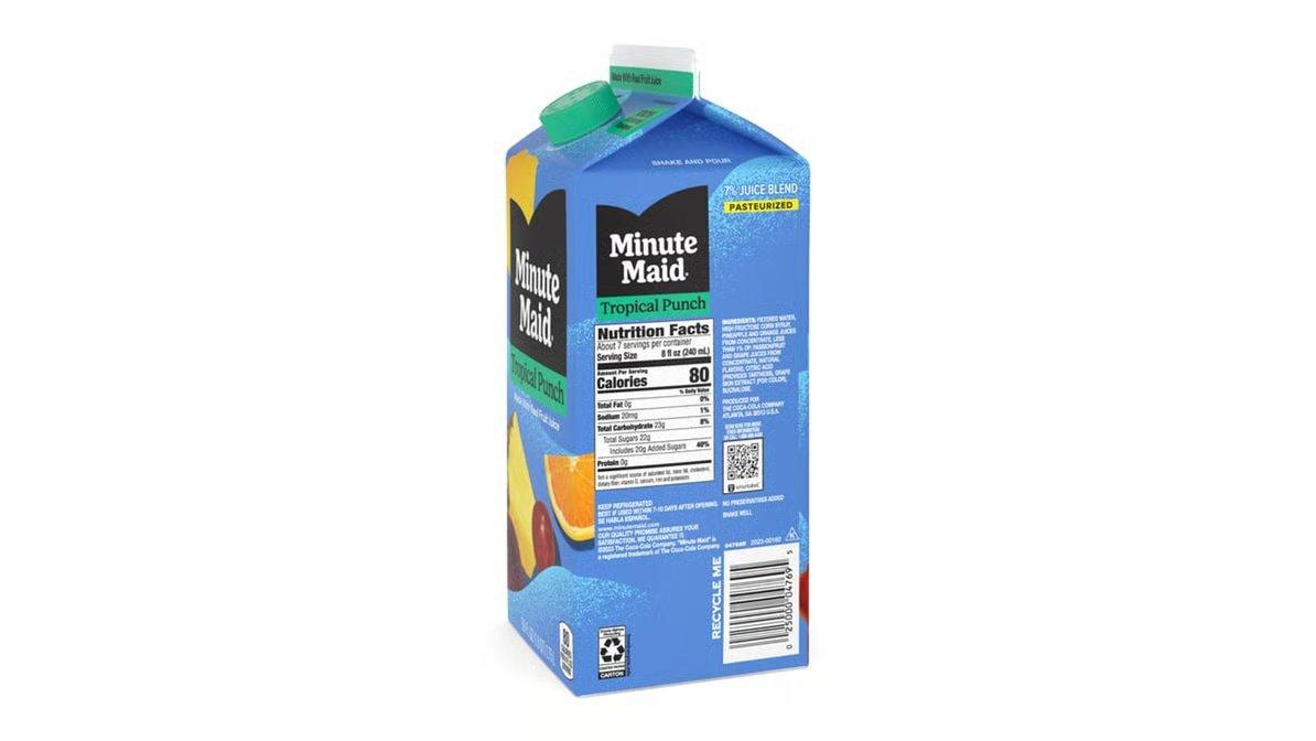 Minute Maid Tropical Punch Juice Carton (59 fl oz) - Image 2