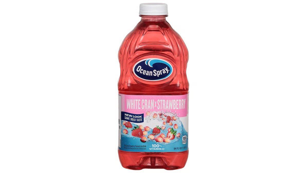 Ocean Spray Juice White Cran-Strawberry (64 oz) - Image 2