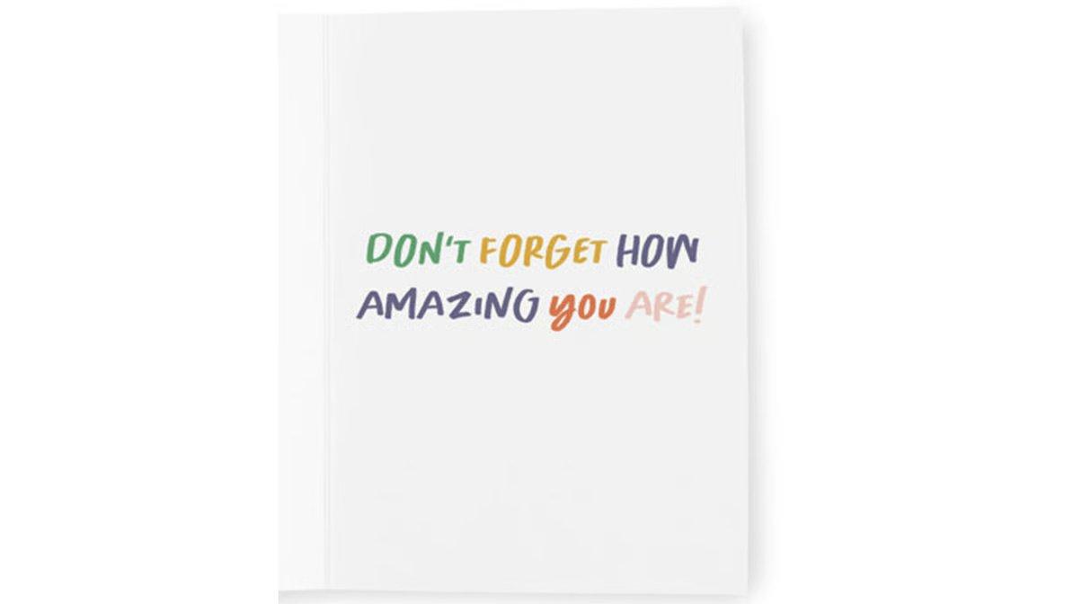 Minted Do Hard Things Thinking of You Card - Image 2