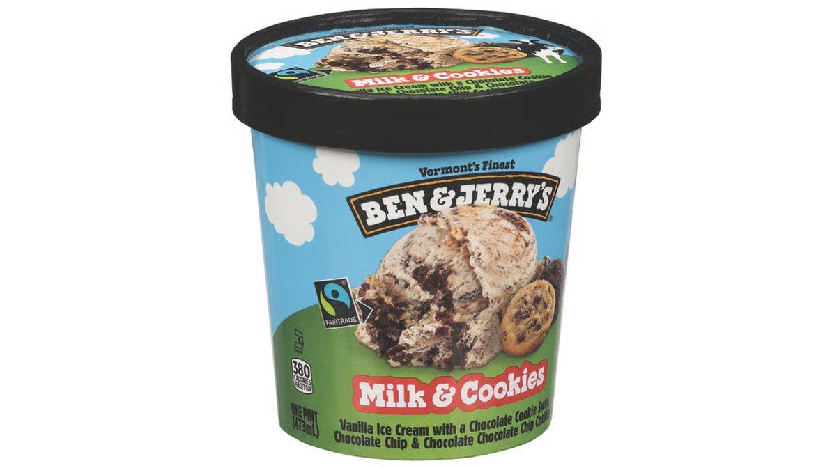 Ben & Jerry's Ice Cream Milk & Cookies (1 pt) - Image 2