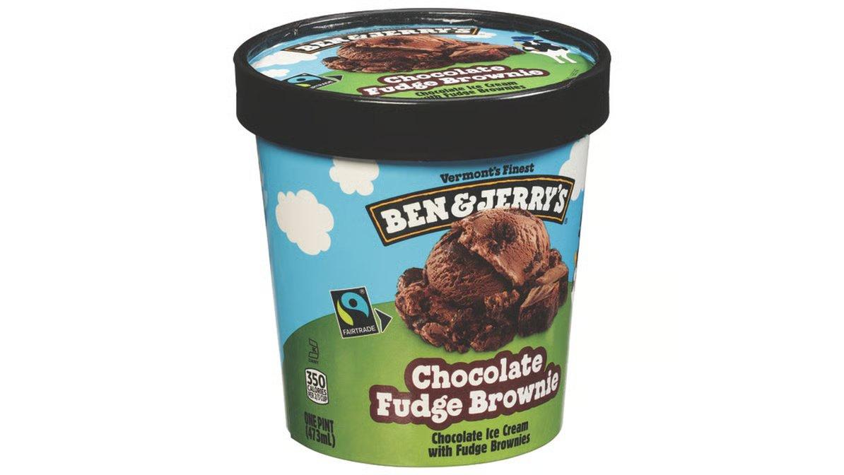 Ben & Jerry's Ice Cream Chocolate Fudge Brownie (1 pt) - Image 3
