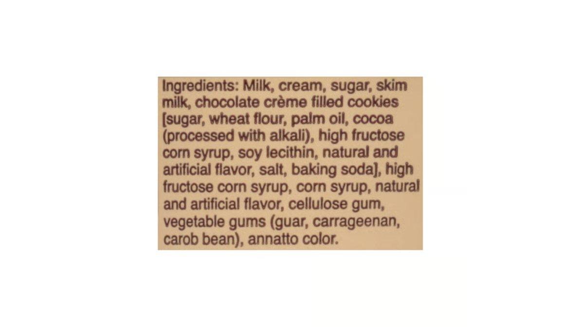Blue Bell Ice Cream Cookies 'n Cream (1 pt) - Image 2