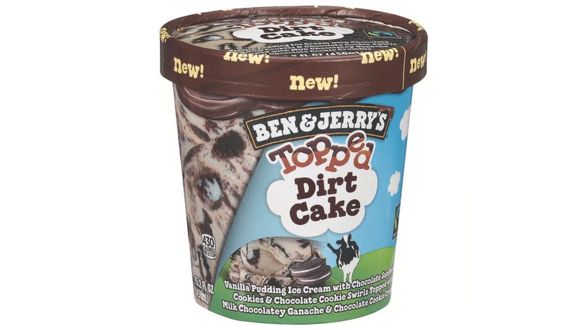 Ben & Jerry's Topped Dirt Cake Ice Cream (15.2 oz) - Image 2