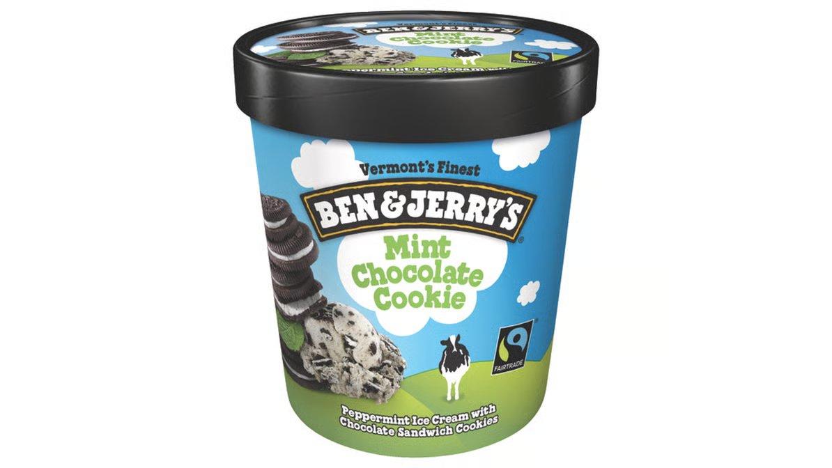 Ben & Jerry's Ice Cream Mint Chocolate Cookie (1 pt) - Image 2