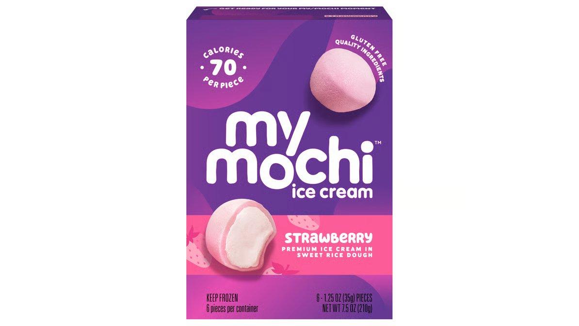 My Mochi Ice Cream Strawberry (1.5 oz x 6 ct) - Image 2