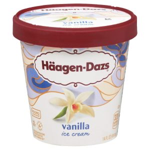Haagen-Dazs Ice Cream Vanilla (14 oz)