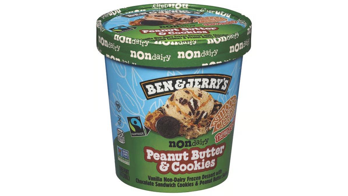Ben & Jerry's Non-Dairy Ice Cream P.B. & Cookies (1 pt) - Image 3