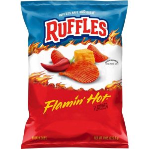 Ruffles Potato Chips Flamin' Hot (8 oz)