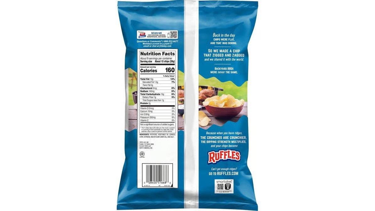 Ruffles Potato Chips Original (8.5 oz) - Image 4