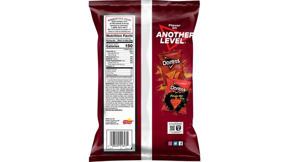 Doritos Spicy Nacho Tortilla Chips (9.25 oz) - Image 6