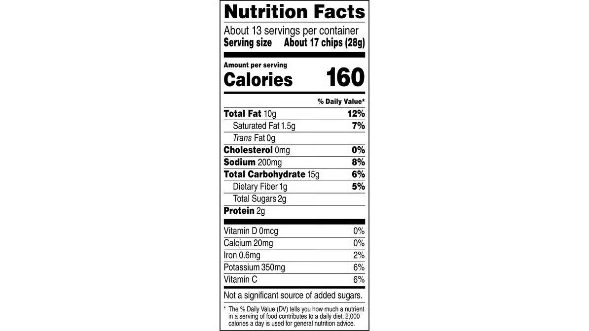 Lay's Sour Cream & Onion Potato Chips Party Size (12.5 oz) - Image 2
