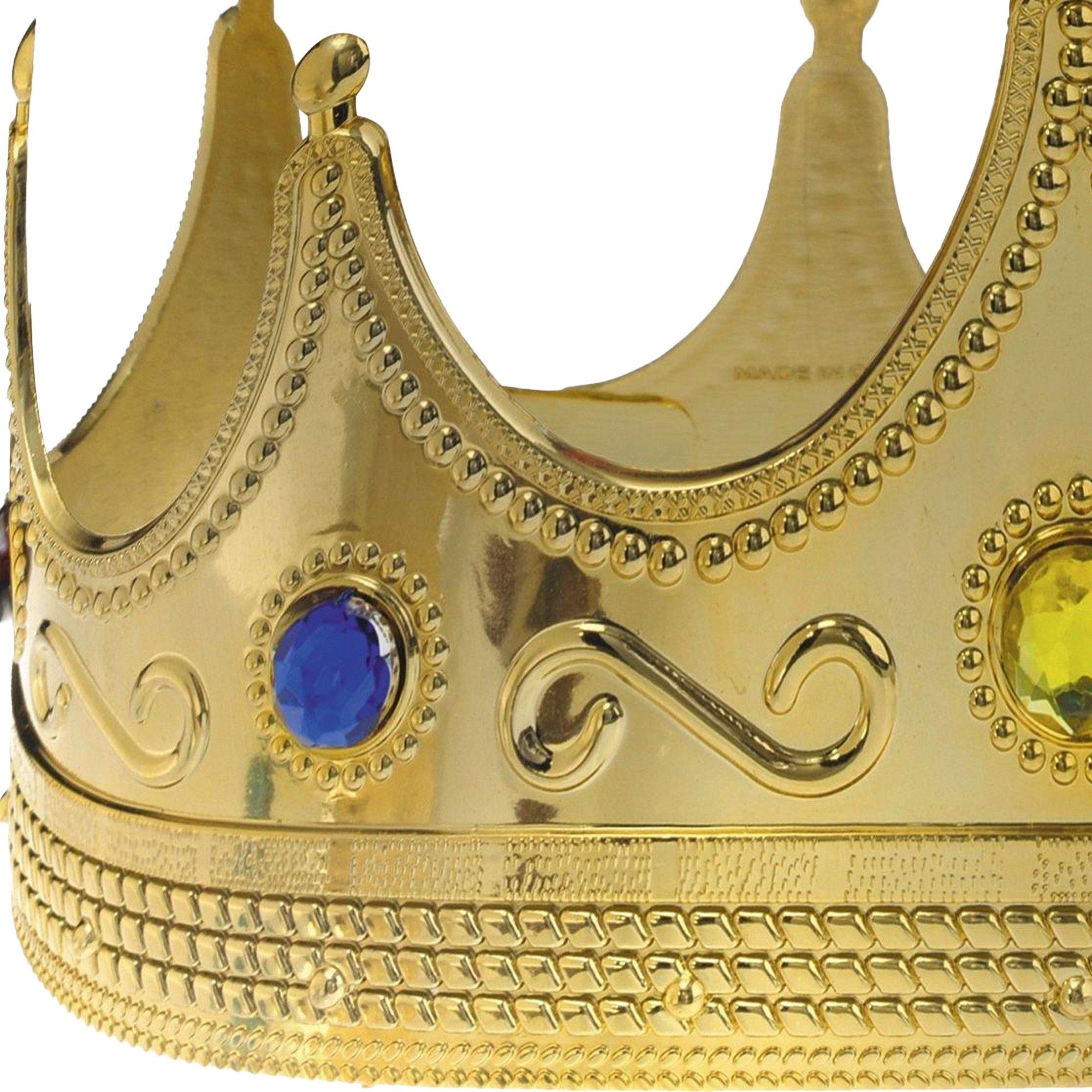 Adult Jeweled King Crown - Image 3