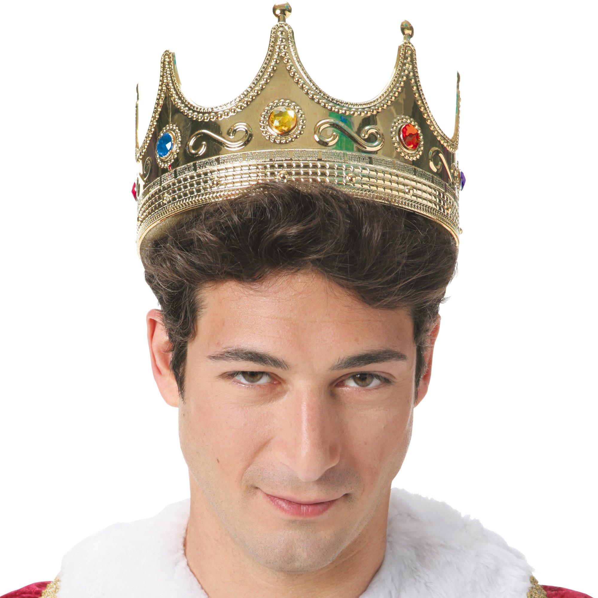 Adult Jeweled King Crown - Image 5