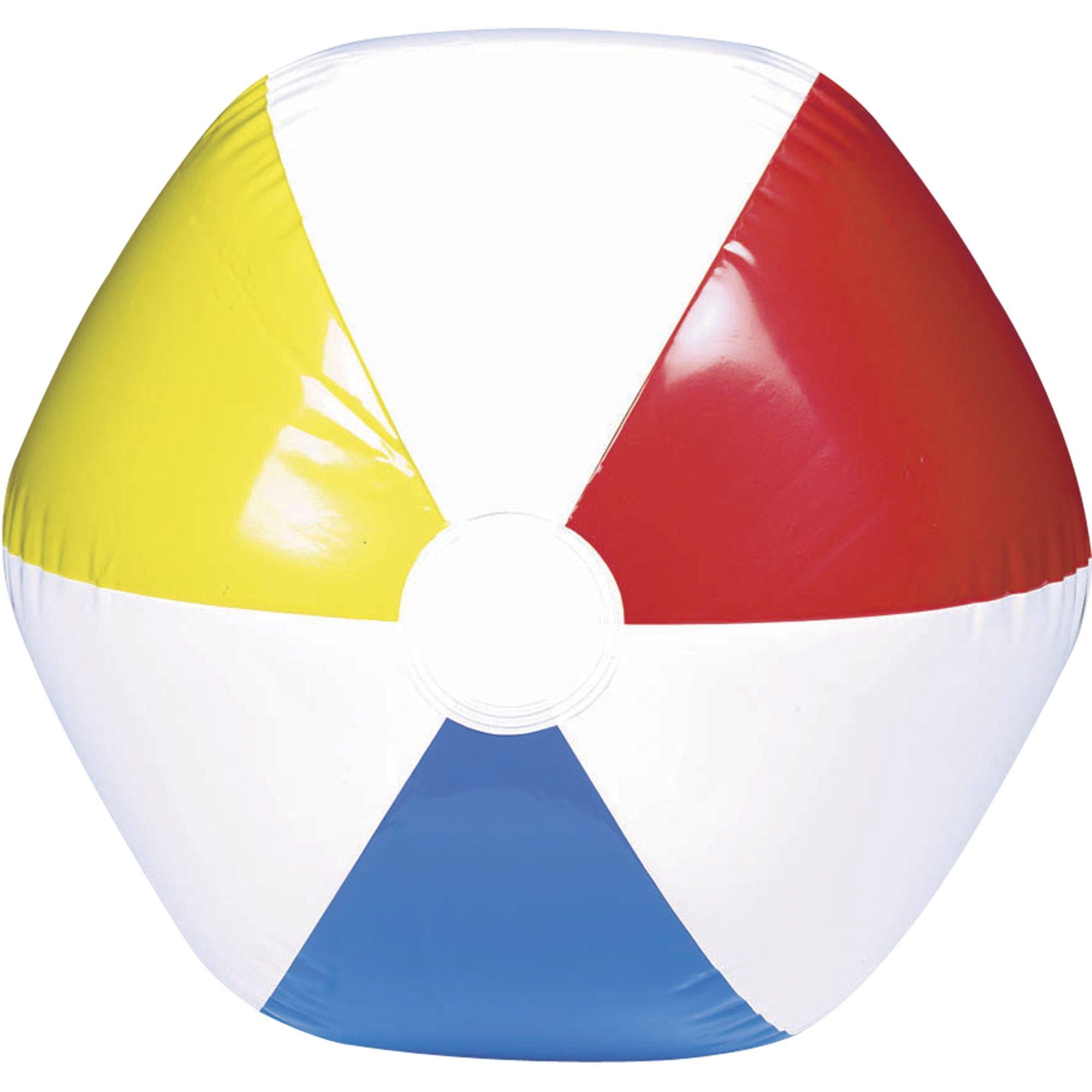 Multicolor Beach Ball. 13in