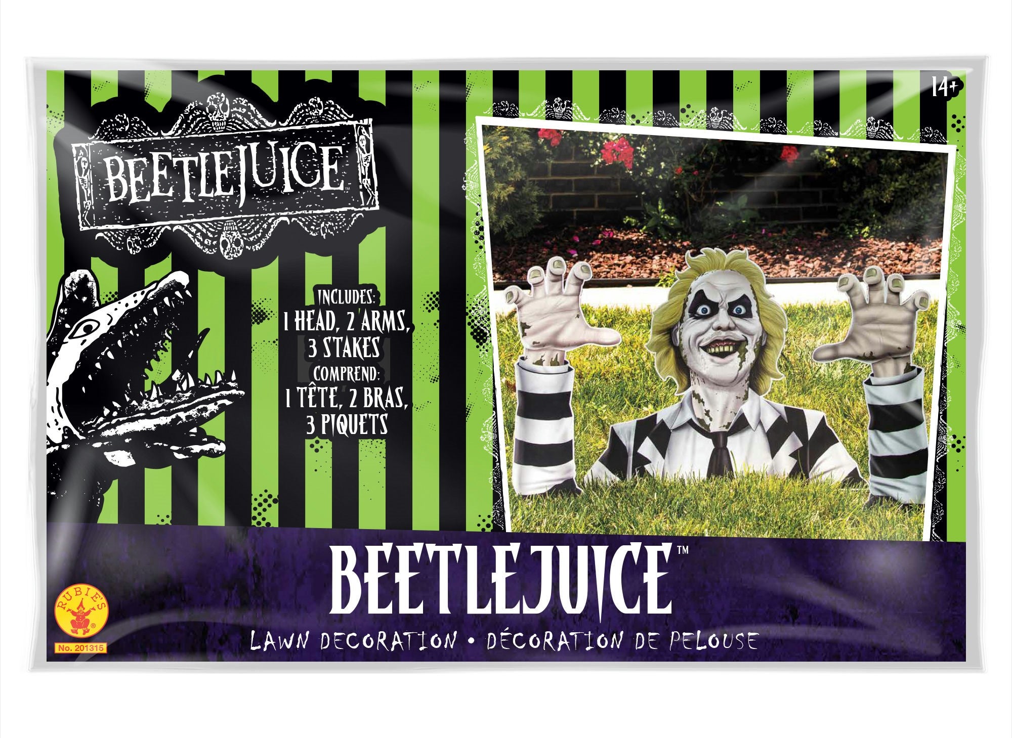 25-inch Beetlejuice Groundbreaker Lawn Decoration - Image 2