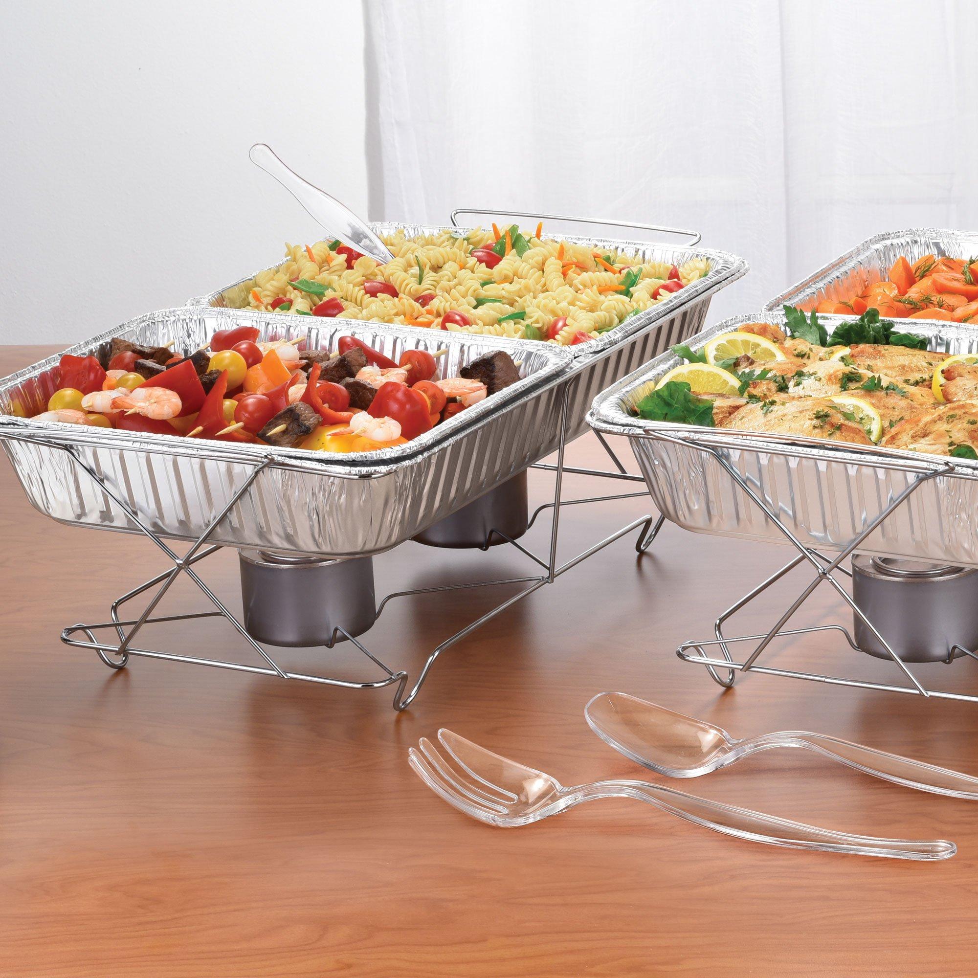 Aluminum Half Chafing Dish Steam Pans 20ct - Image 2