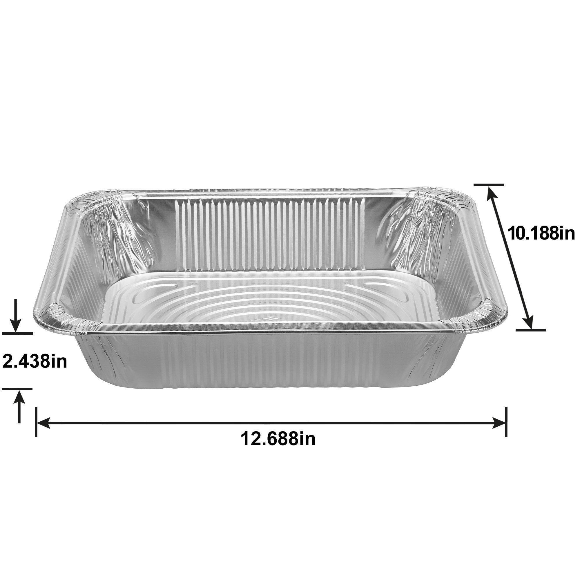 Aluminum Half Chafing Dish Steam Pans 20ct - Image 3