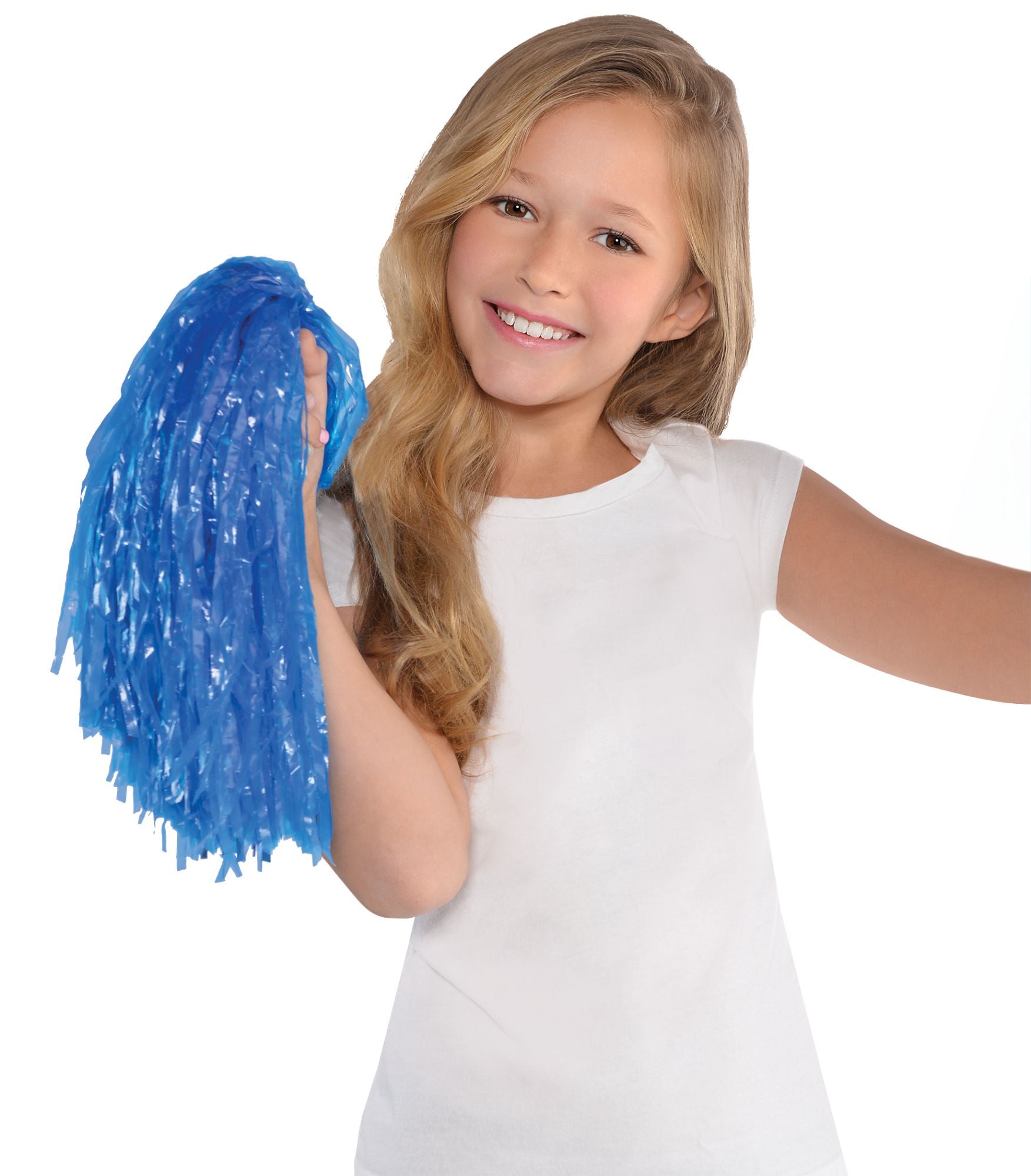 Cheerleader Pom Poms. 2pc. Assorted Colors - Image 4
