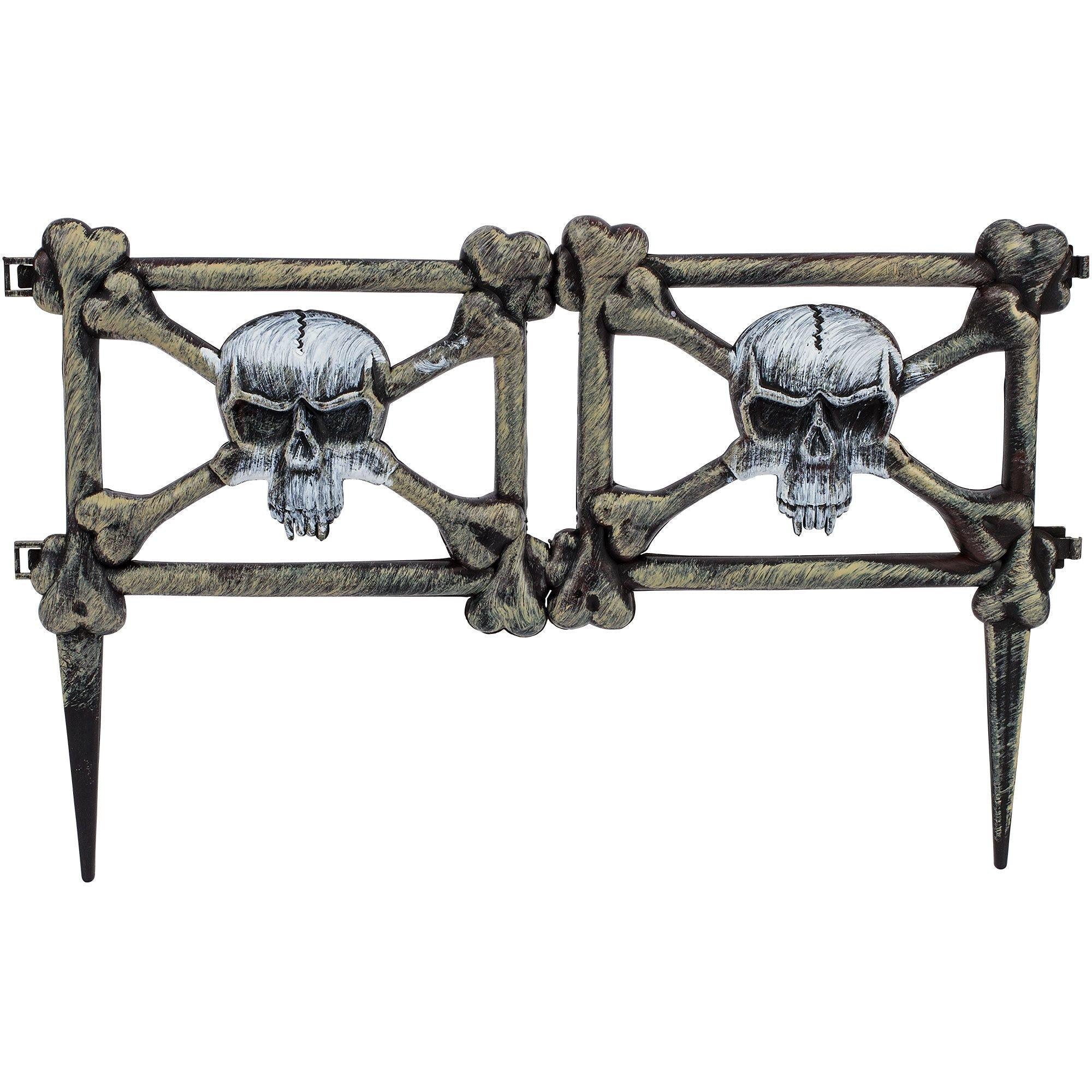Ghouls Graveyard Halloween Fence - Image 2