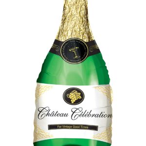 Champagne Bottle Balloon. 36in