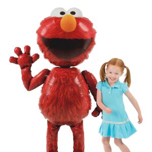 Giant Gliding Elmo Balloon. 54in