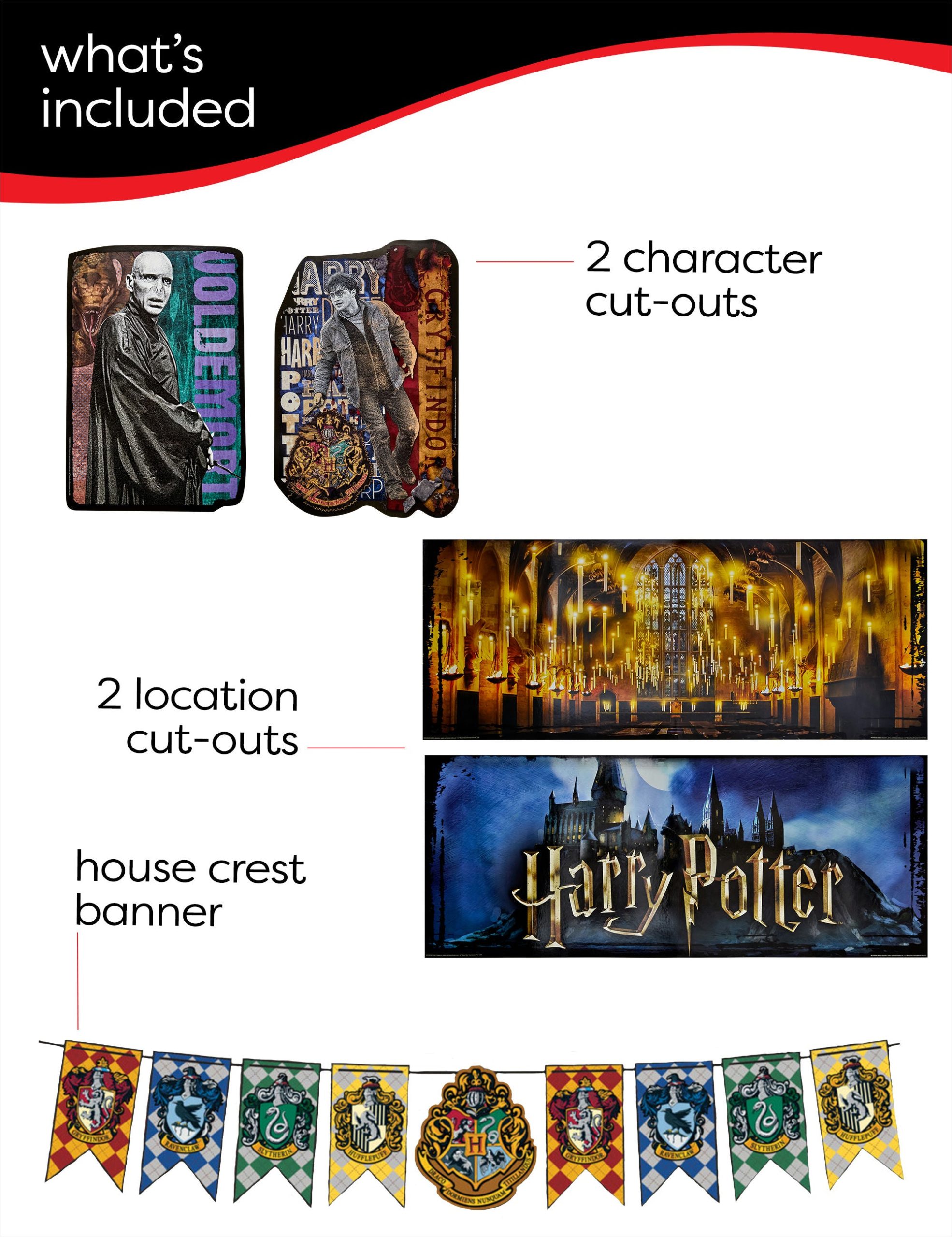 Harry Potter Trunk or Treat Car Decoration Kit - Image 2