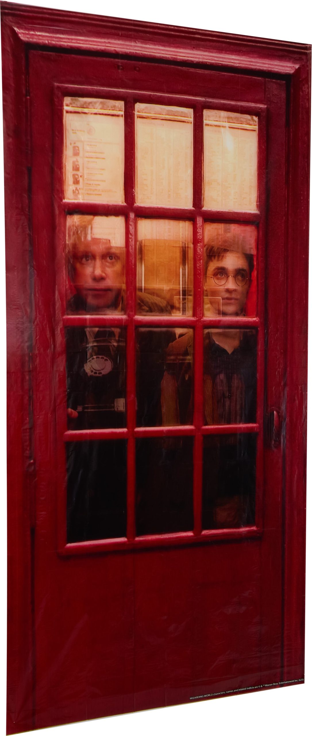 60-inch Harry Potter Telephone Booth Front Door Cover Decoration - Image 4