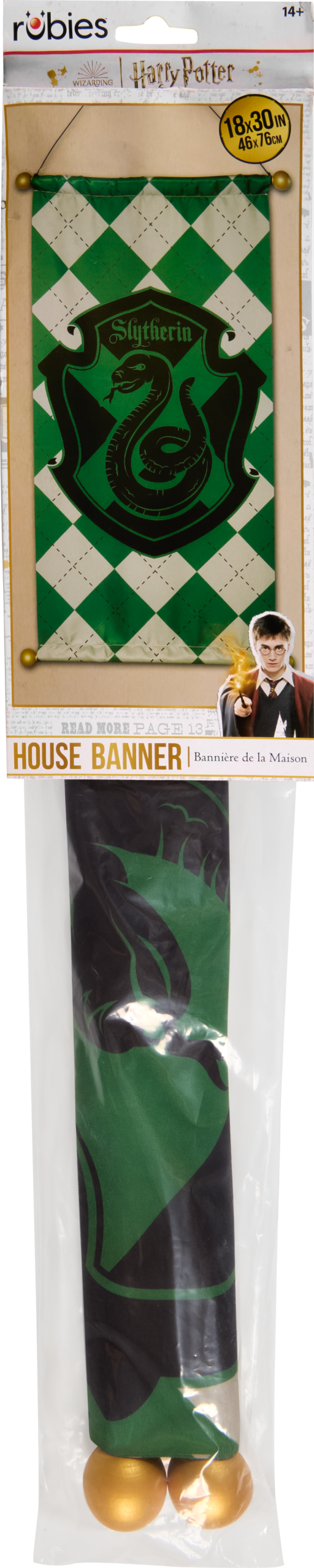 33-inch Harry Potter Slytherin House Banner - Image 4
