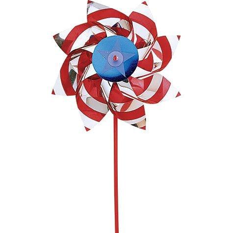 Patriotic Red. White & Blue Pinwheel