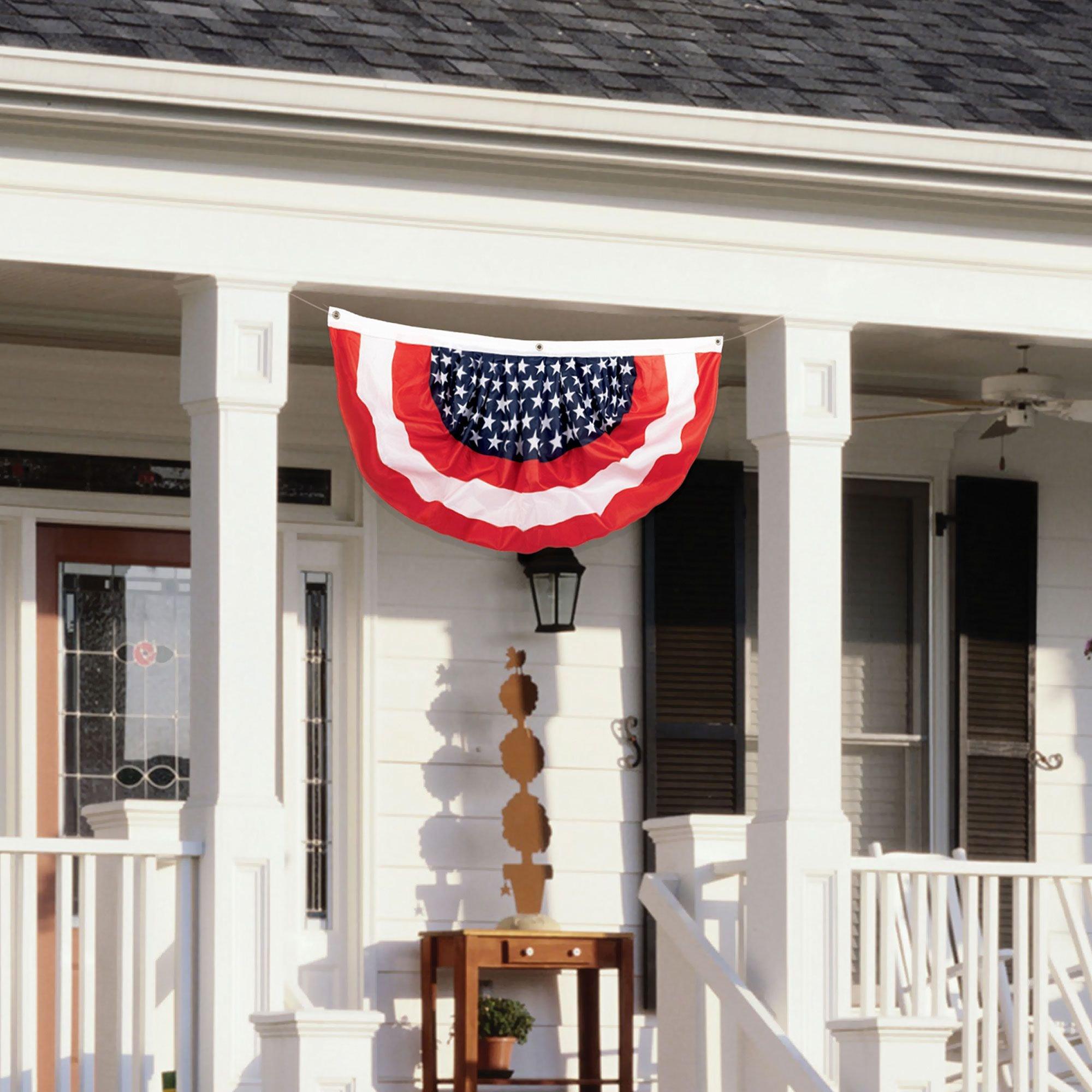 Medium Patriotic American Flag Bunting - Image 3