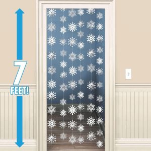 Snowflake String Decorations 6ct