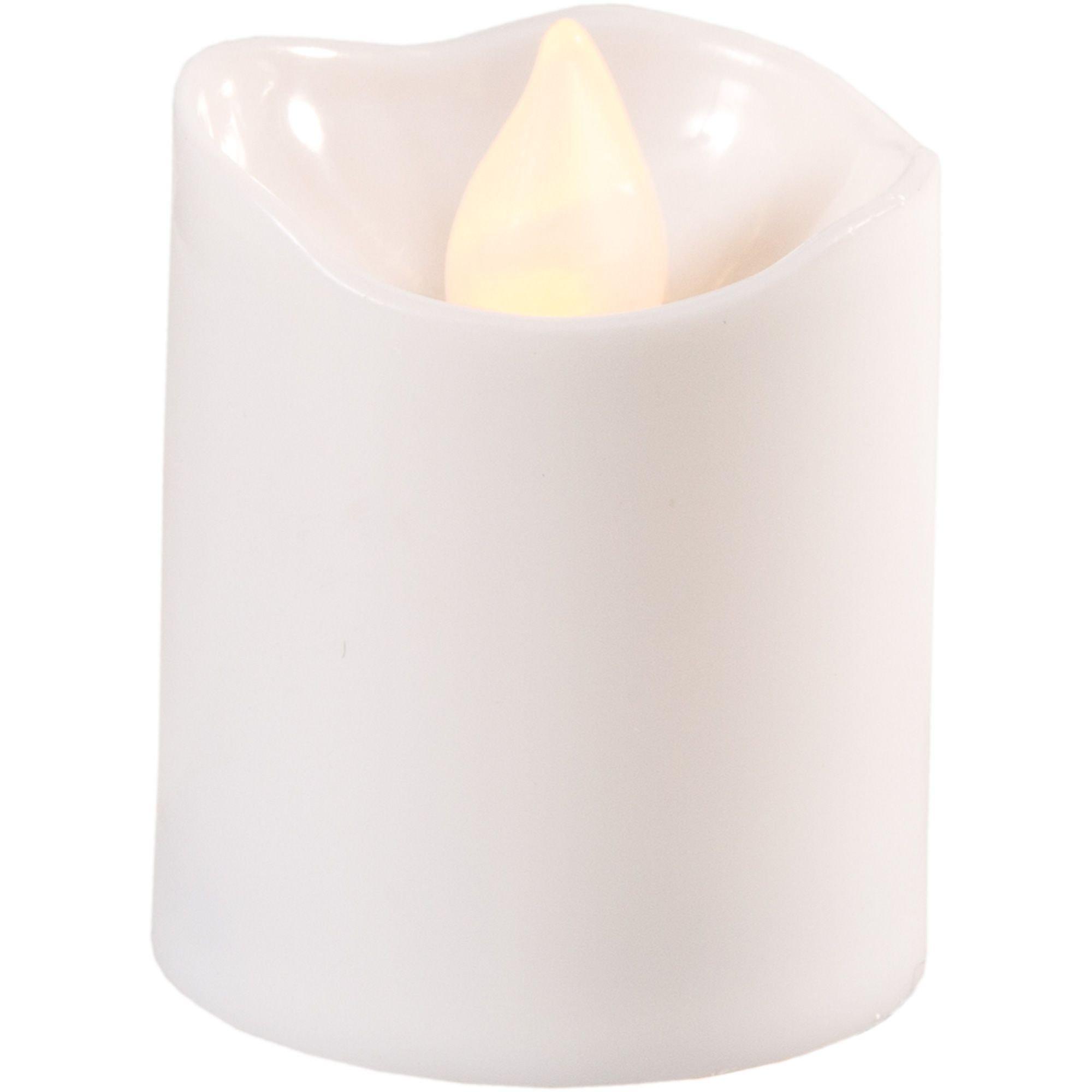 White Votive Flameless LED Candles 6ct - Image 2